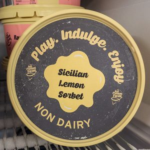 Vegan ice cream